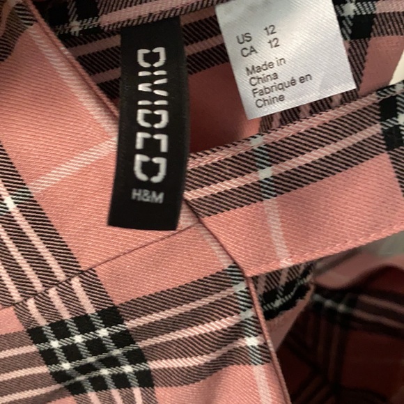 H&M plaid pink dress - Picture 5 of 5